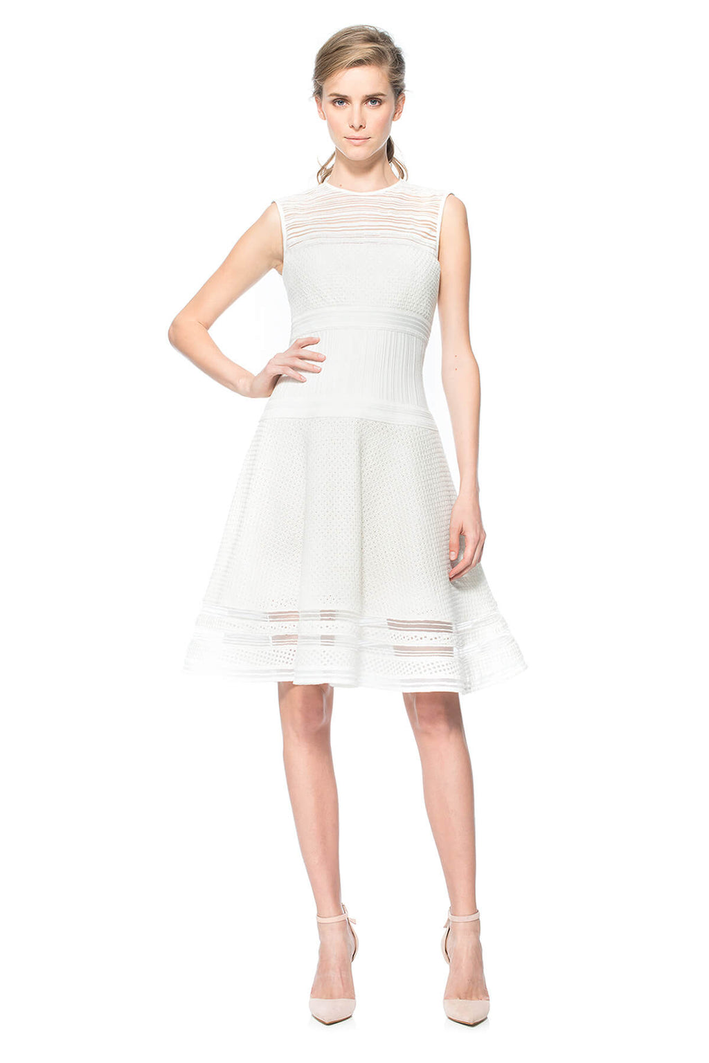 Lace and Crochet Collage Dress