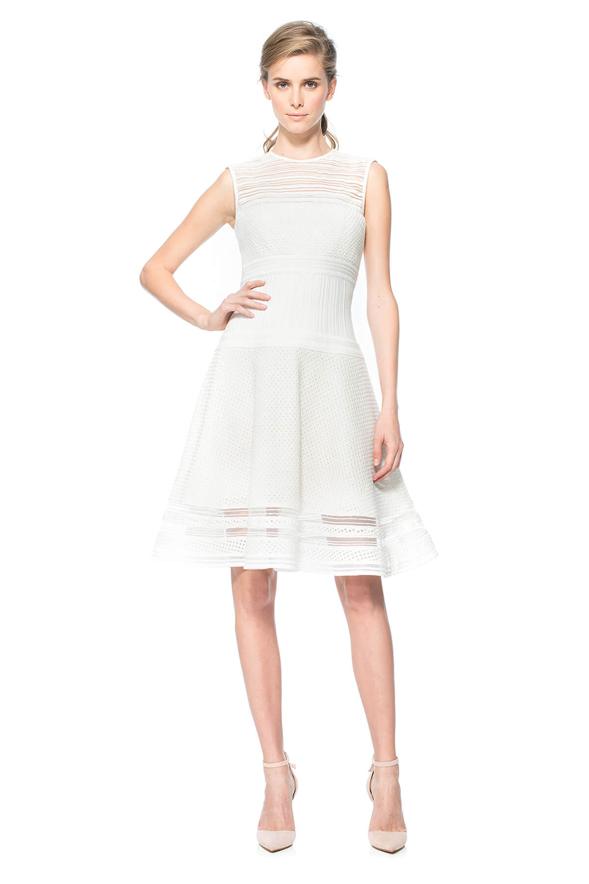 Lace and Crochet Collage Dress