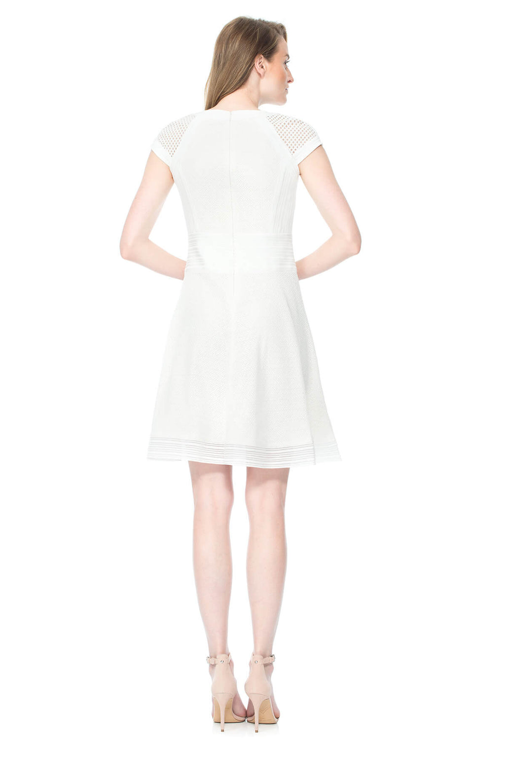 Crochet Collage Short Sleeve Dress