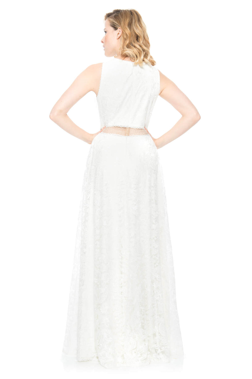 Chain Mesh Gown