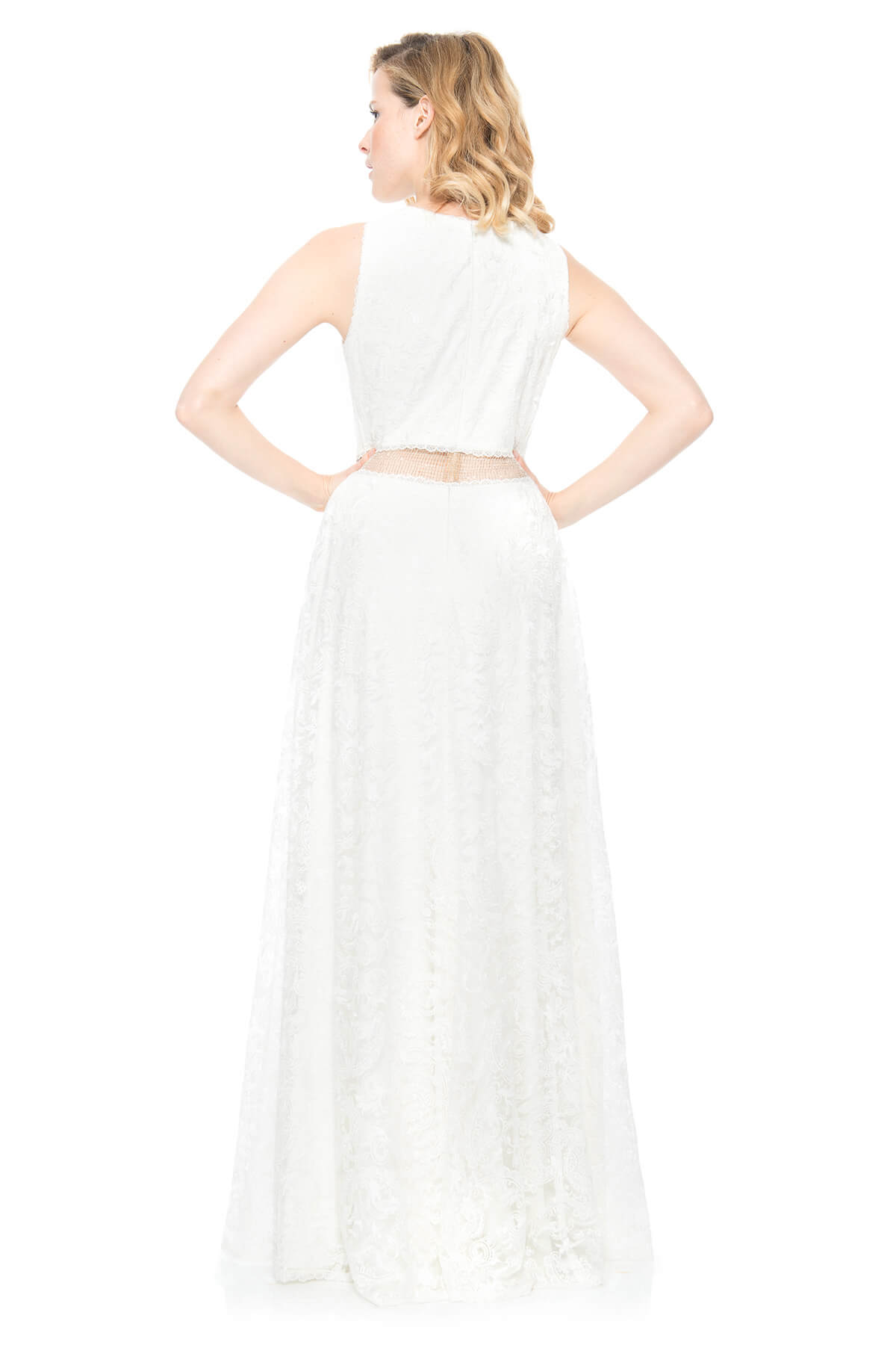 Chain Mesh Gown