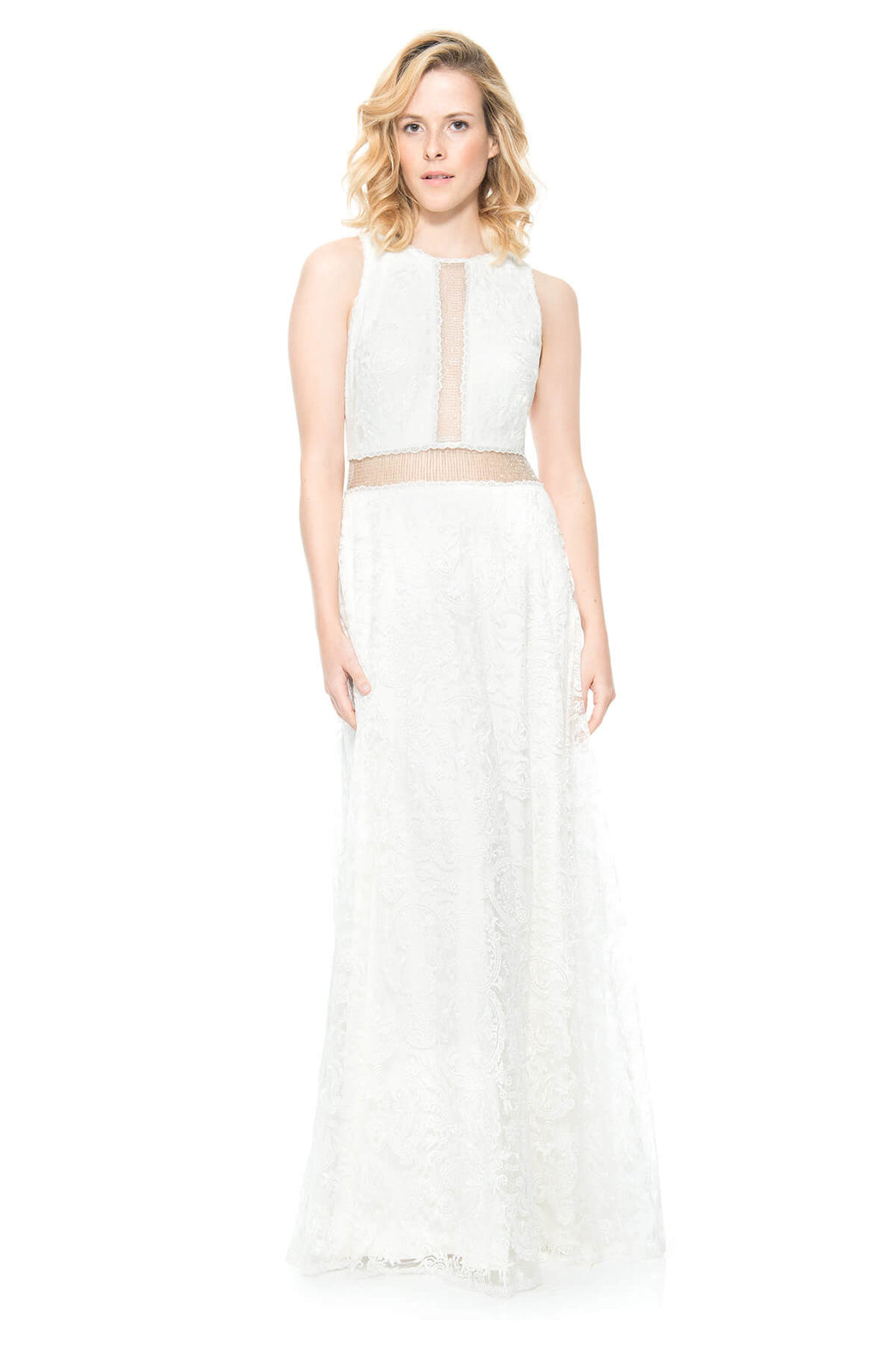 Chain Mesh Gown