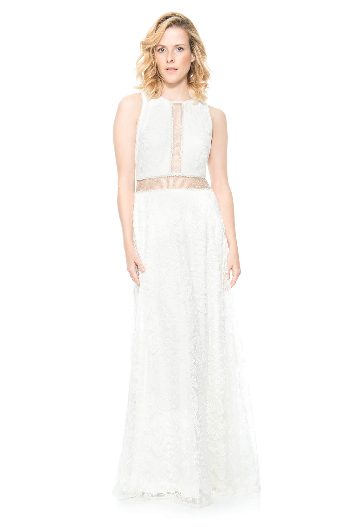 Chain Mesh Gown