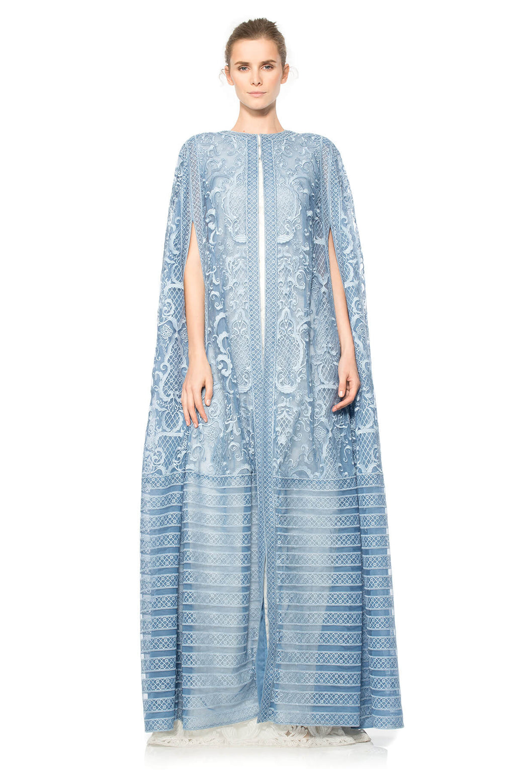 Ca' d'Oro Embroidered Tulle Cape