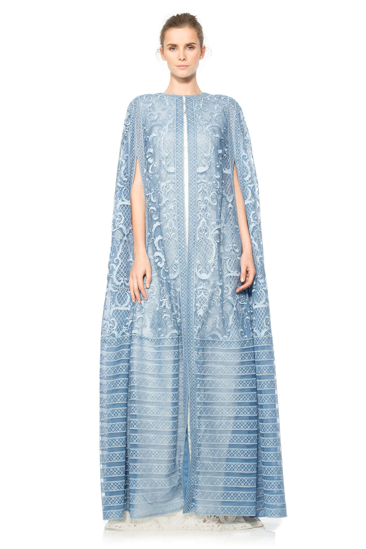 Ca' d'Oro Embroidered Tulle Cape