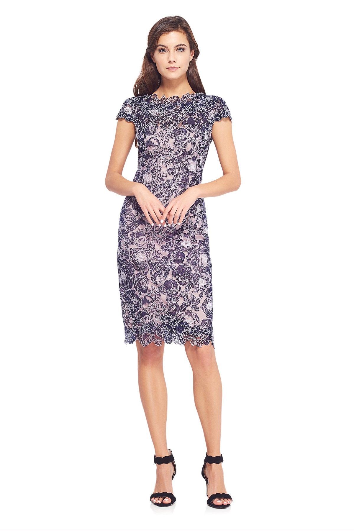 Tadashi Shoji - Rose Motif Sheath Dress