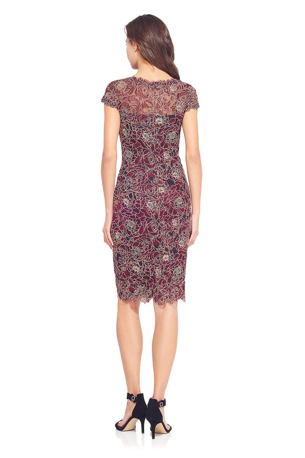 Tadashi Shoji - Rose Motif Sheath Dress