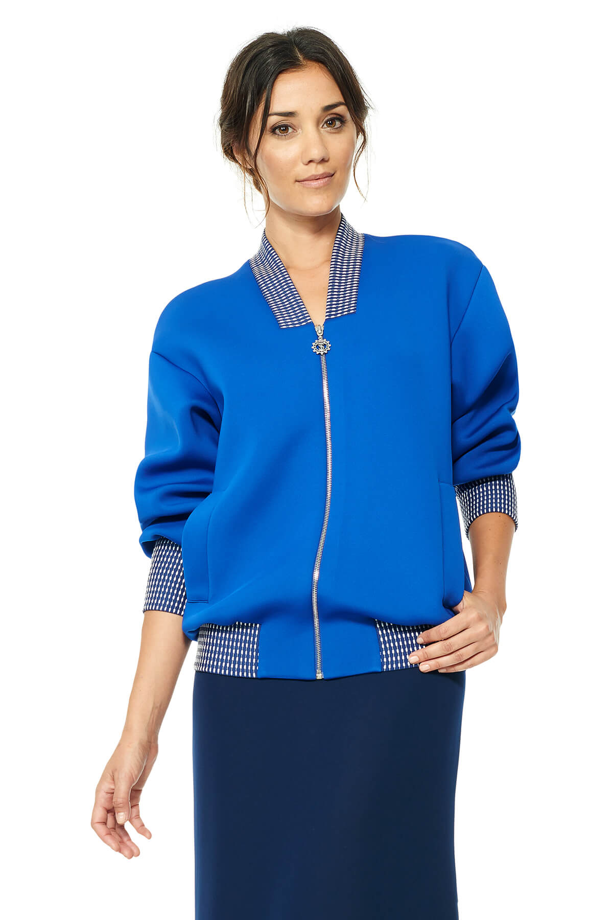 Tadashi Shoji - Fuji Neoprene Jacket