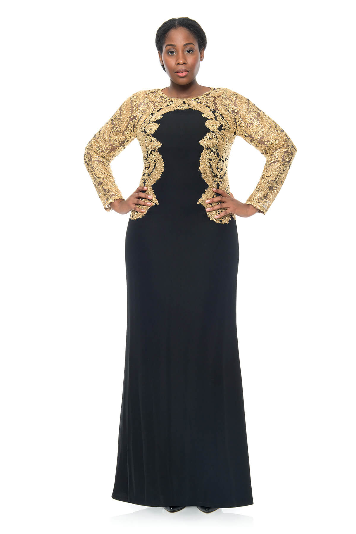 Tadashi Shoji Plus Size - Kinglet Gown