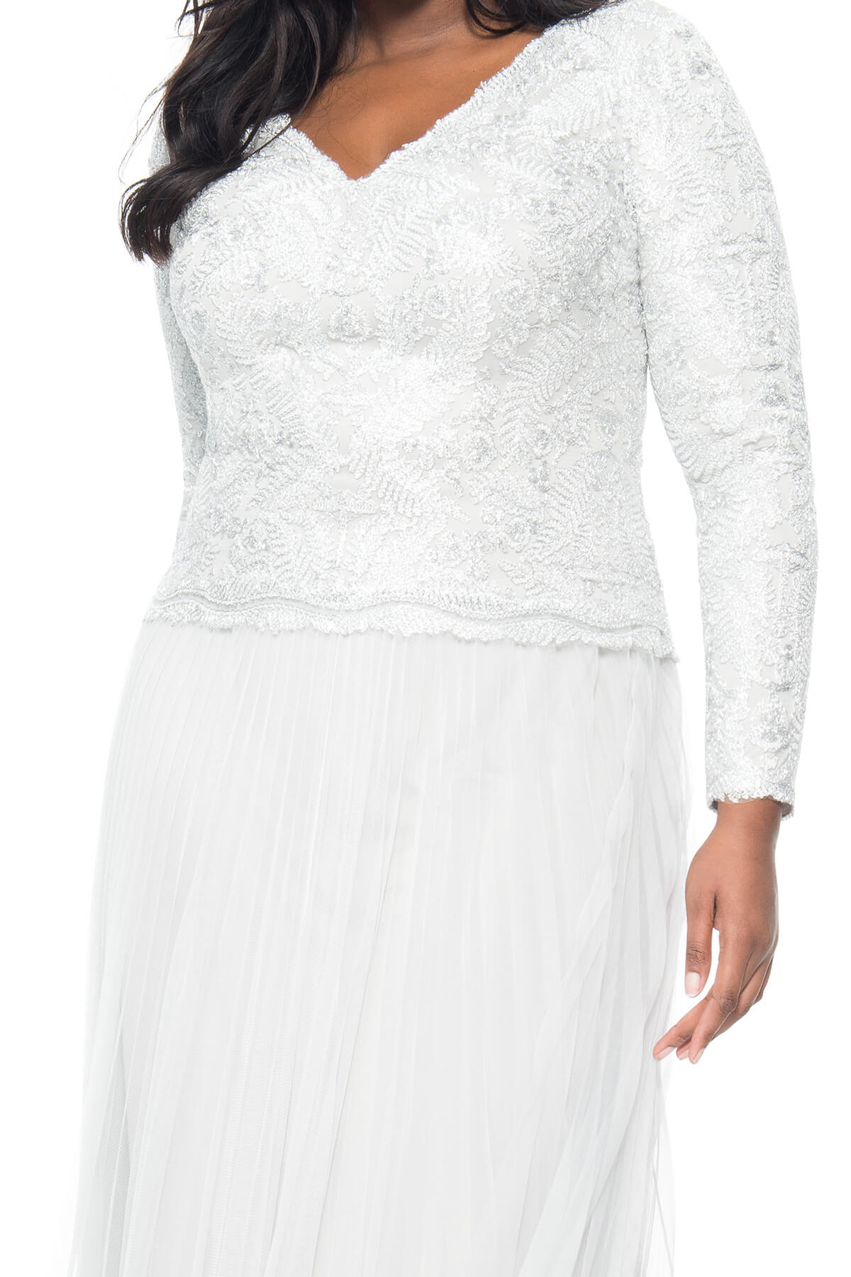 Tadashi Shoji Plus Size - Heron Gown - Detail
