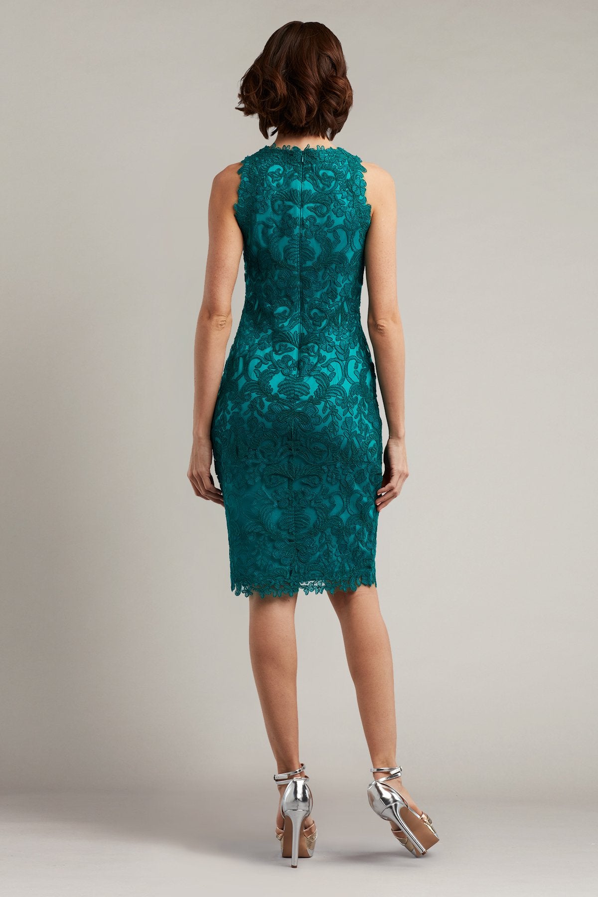 Laurel  Embroidered Tulle Dress