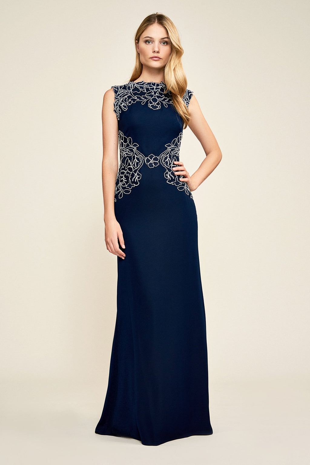 Tadashi Shoji - Barbara Crepe Gown