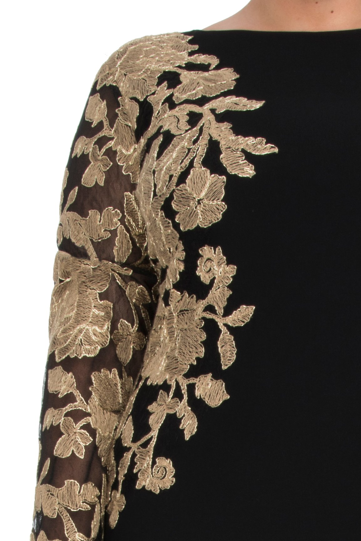 Tadashi Shoji Plus Size Detail - Madaline Gown 