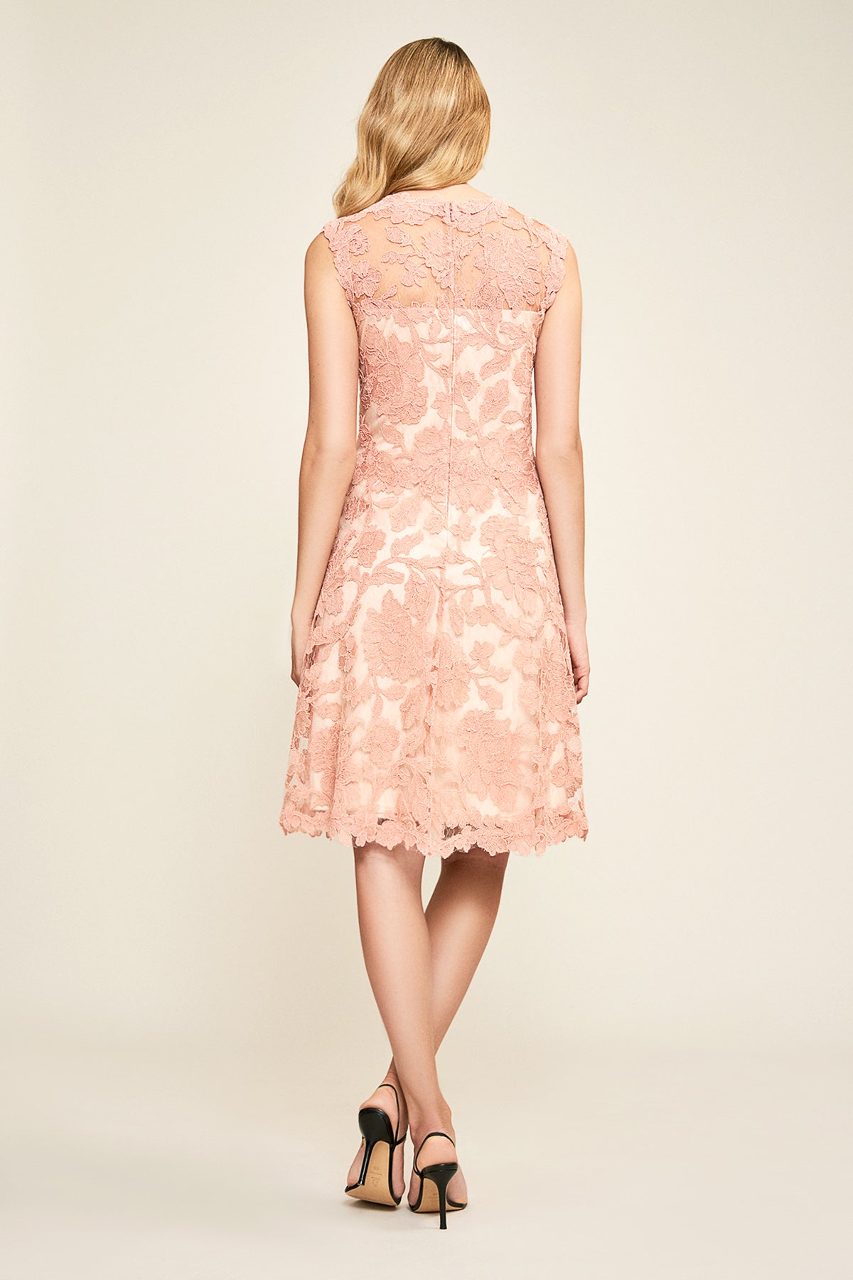 Tamura Embroidered Lace Dress