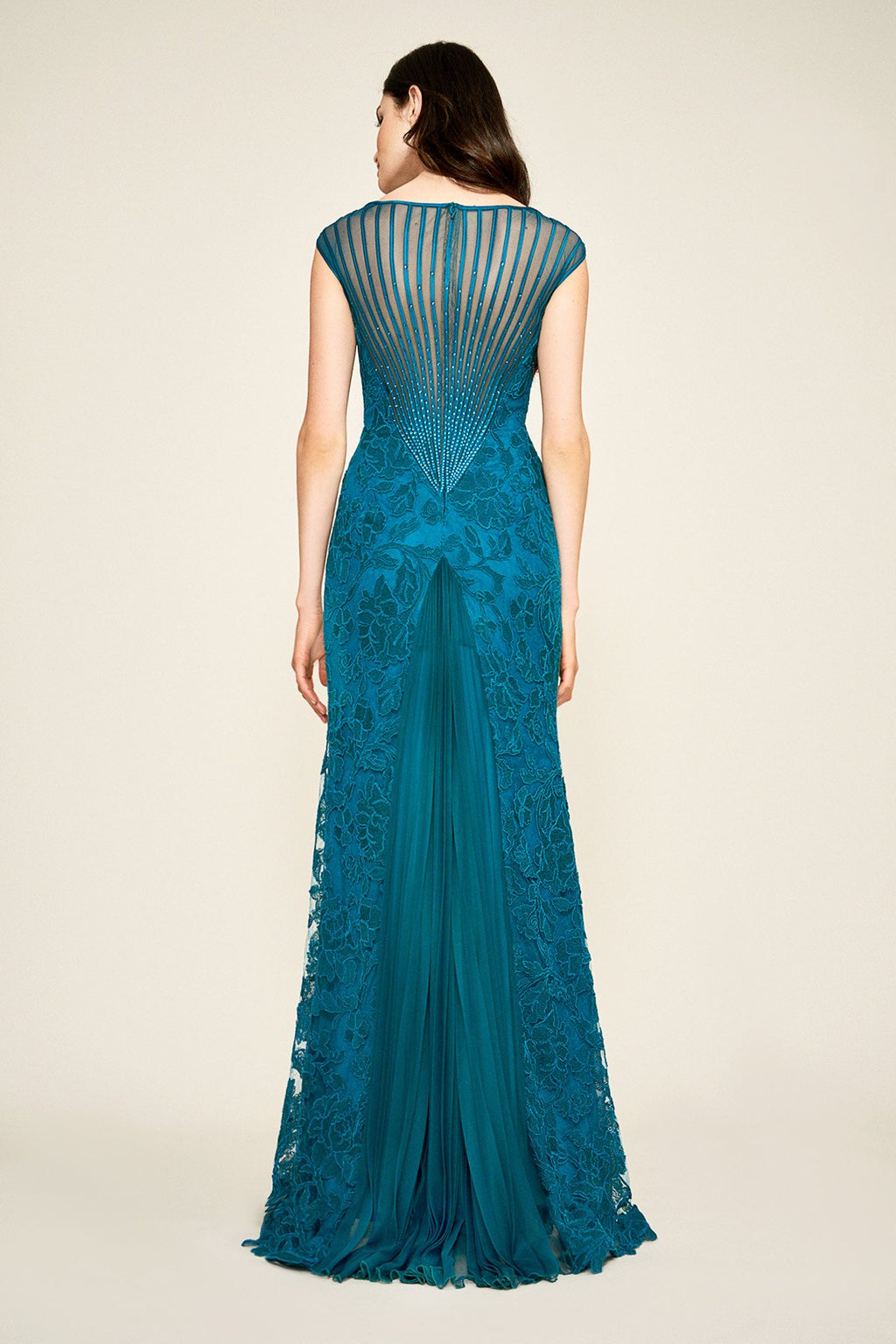 River Corded Embroidery Gown
