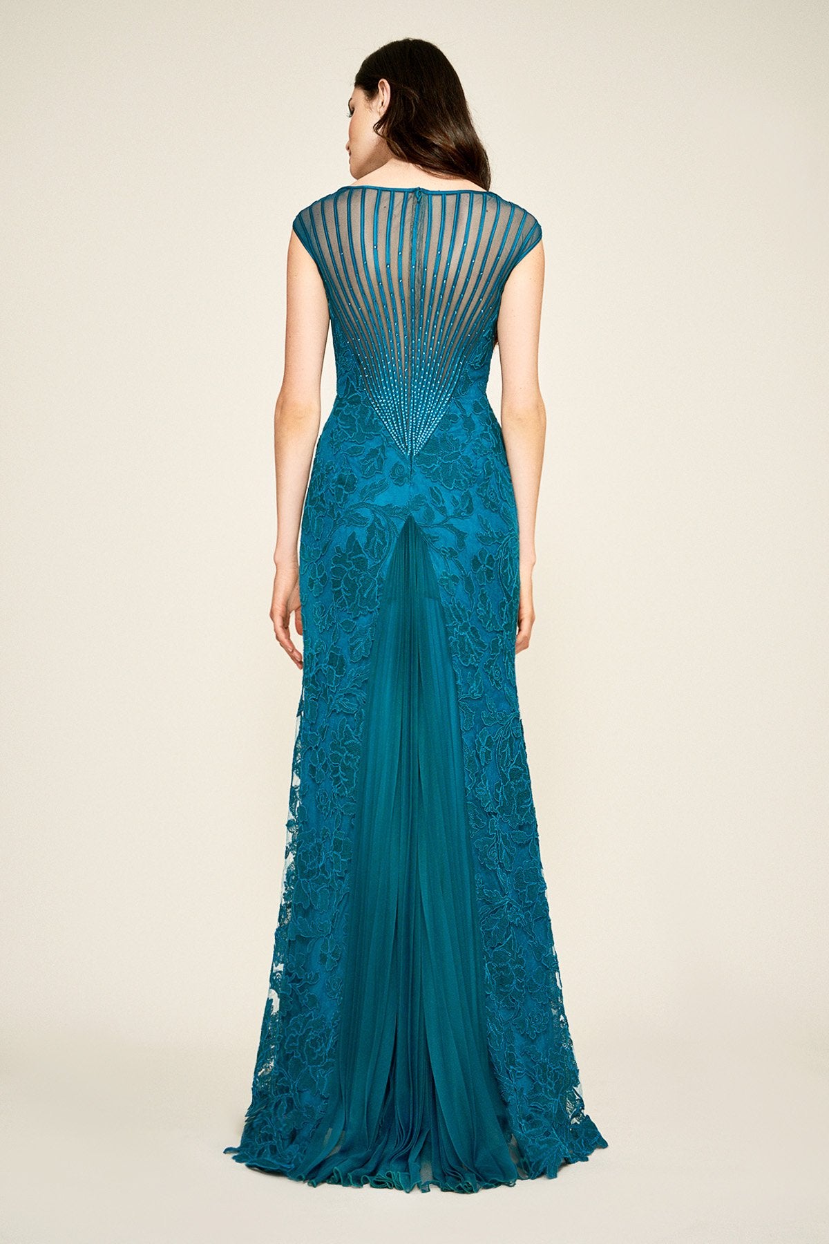 River Corded Embroidery Gown