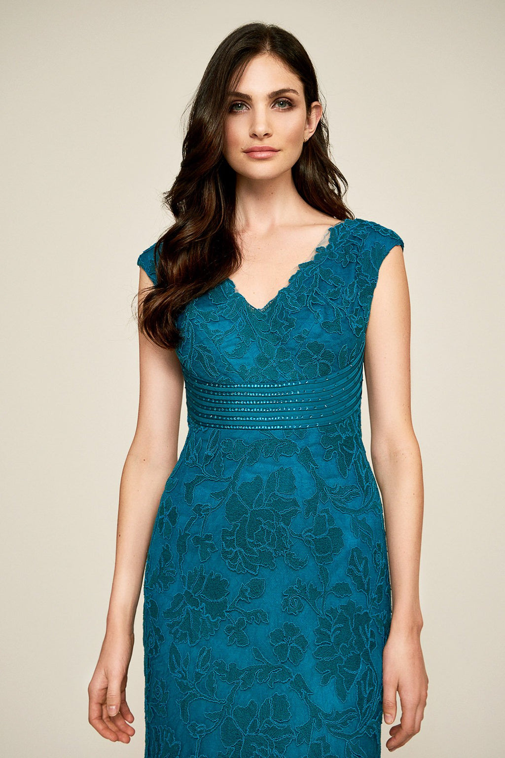 River Corded Embroidery Gown