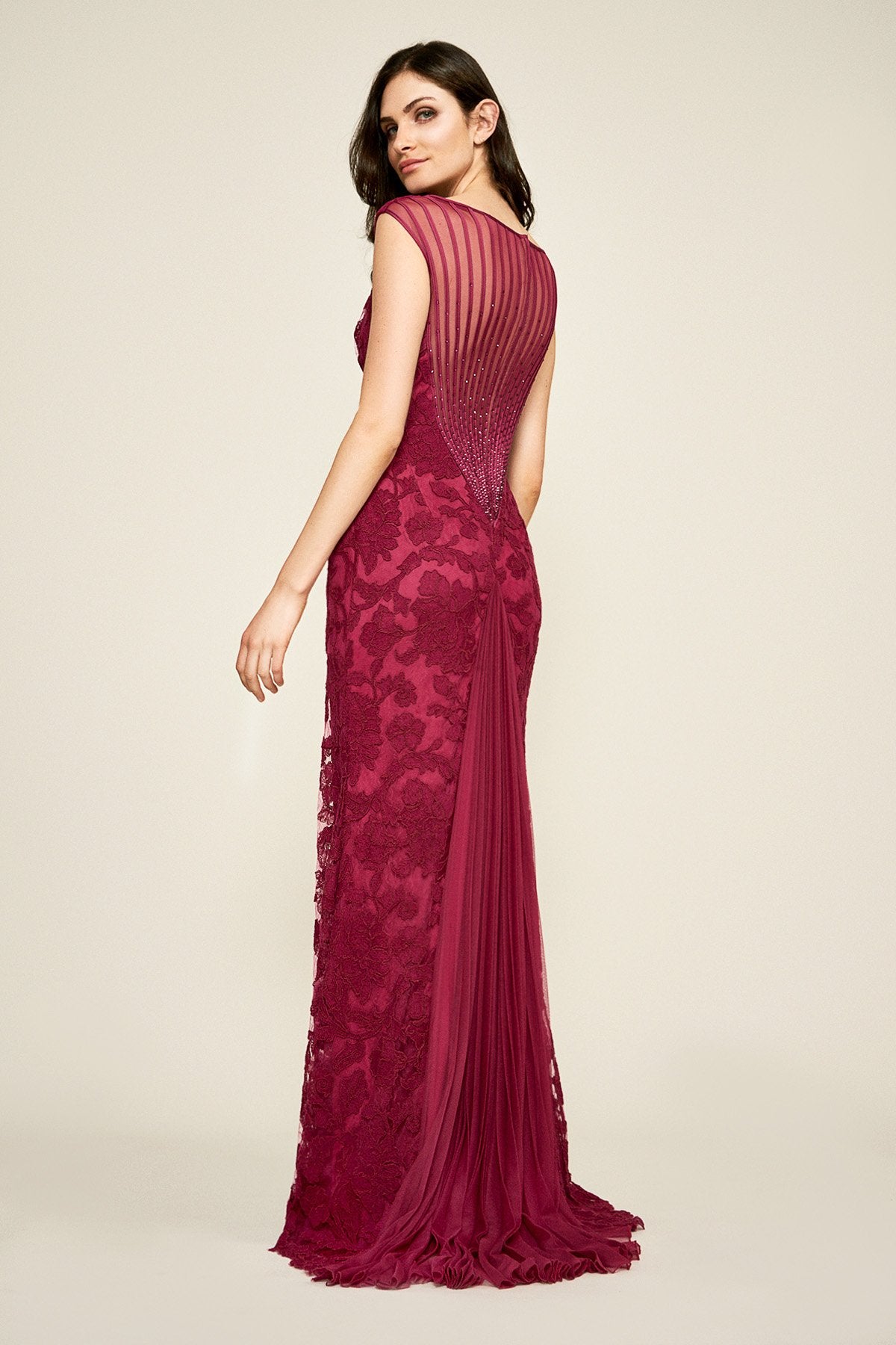 River Corded Embroidery Gown – Tadashi Shoji Official Online Boutique