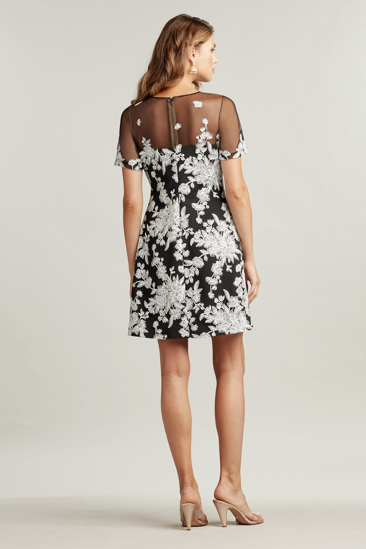Cardea Embroidered Tulle Dress