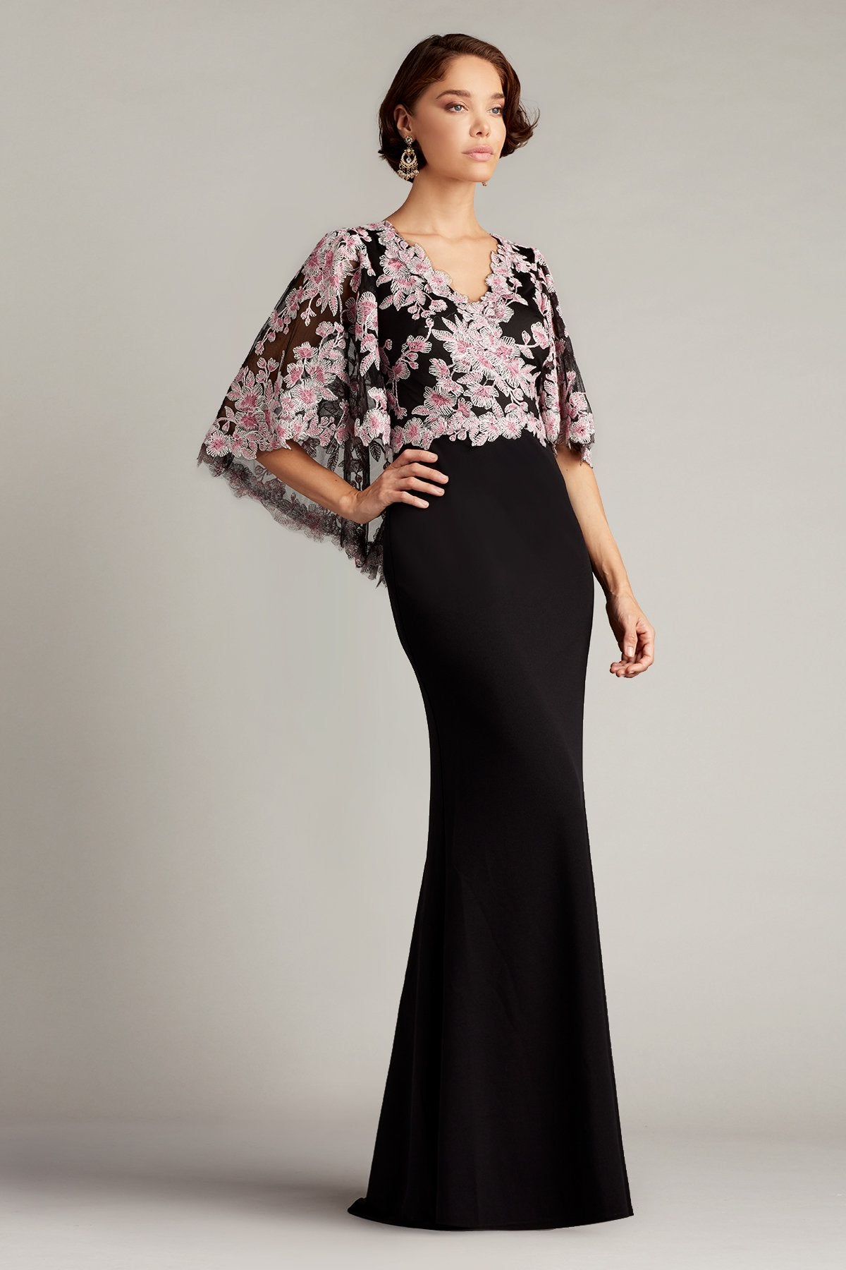 Reynek Flutter Sleeve Gown