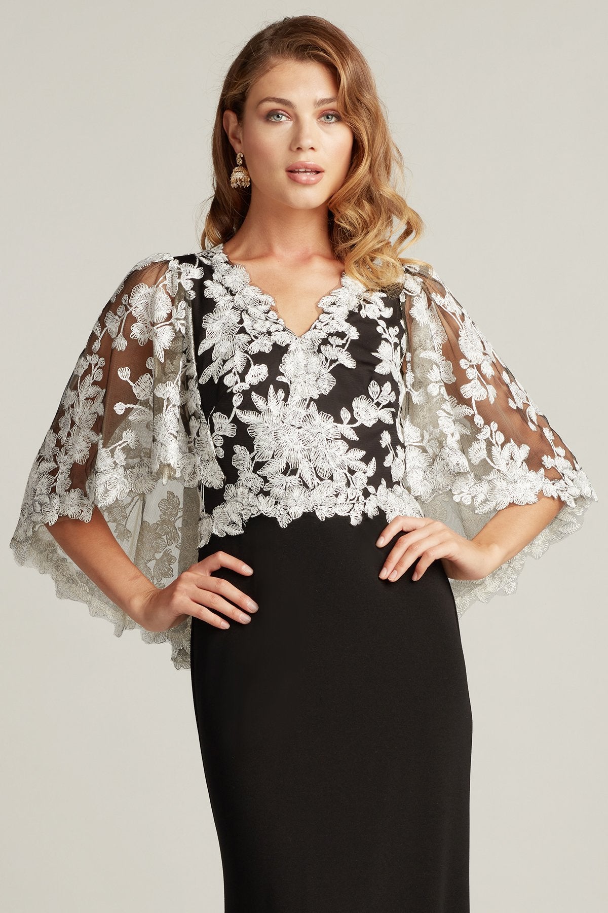 Reynek Flutter Sleeve Gown