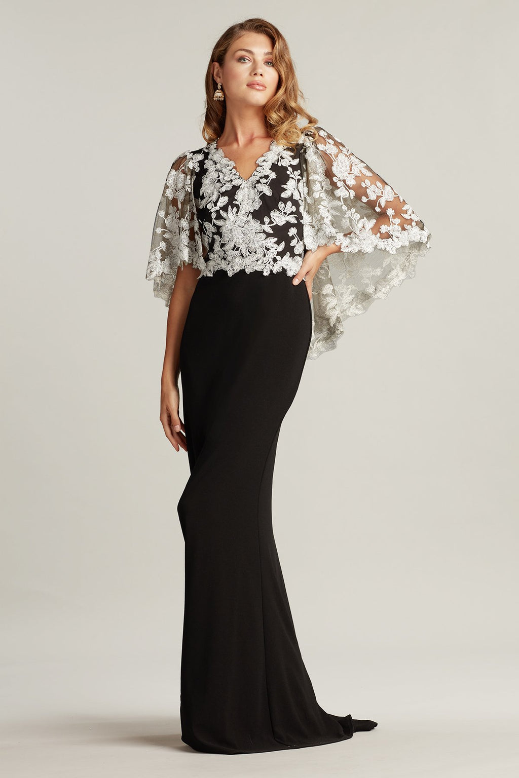 Reynek Flutter Sleeve Gown