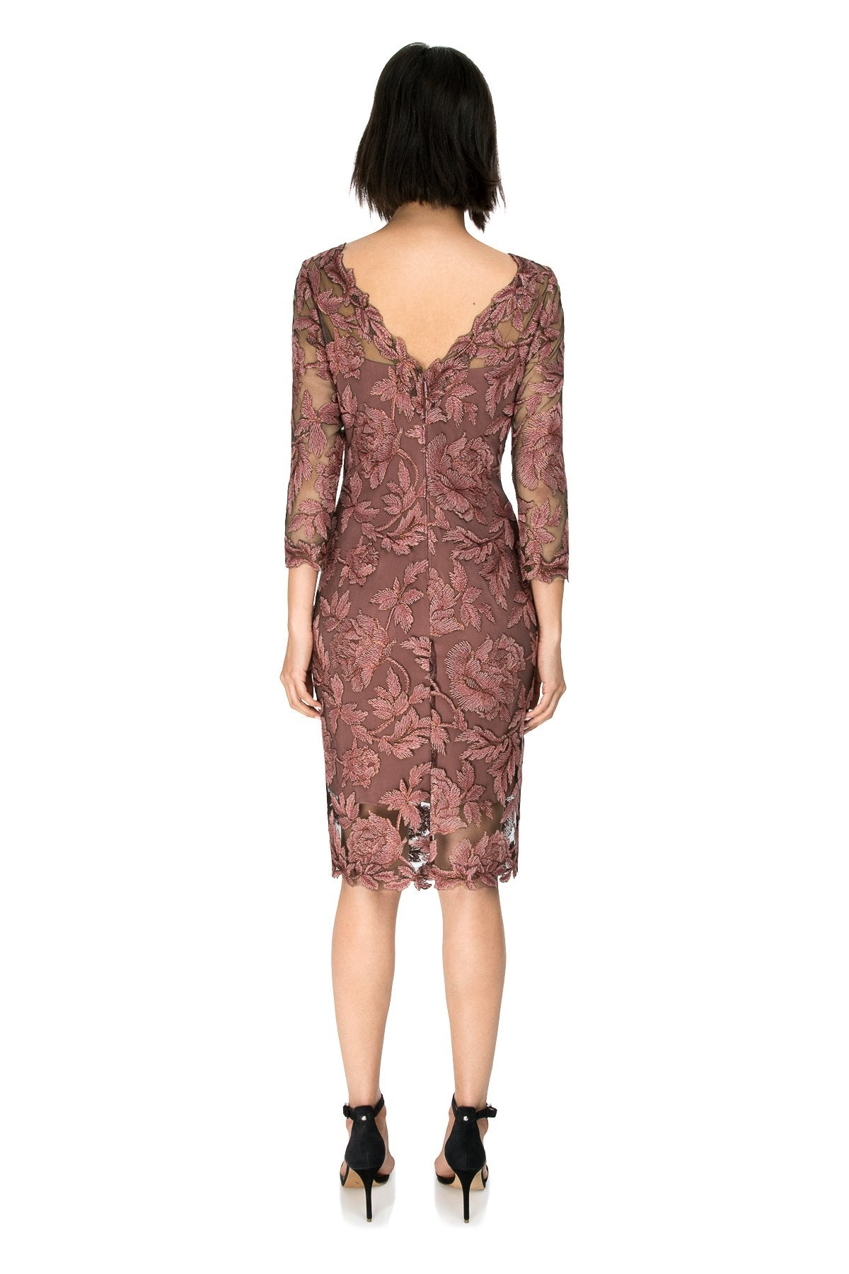 Tadashi Shoji - Peony Embroidered Lace Sheath