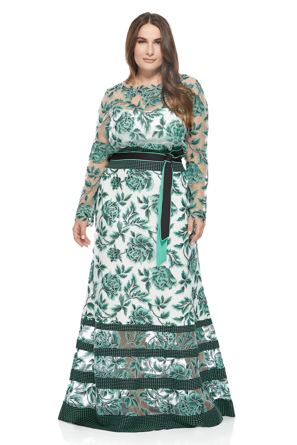 Tadashi Shoji Plus Size - Yama Gown