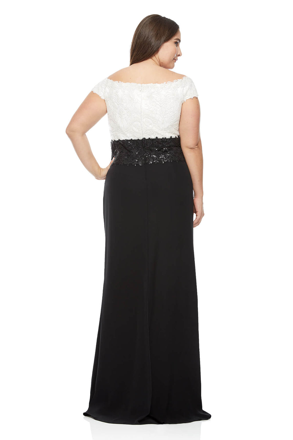 Tadashi Shoji Plus Size - Iwaki Gown