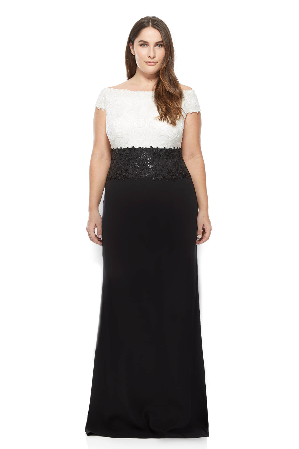 Tadashi Shoji Plus Size - Iwaki Gown