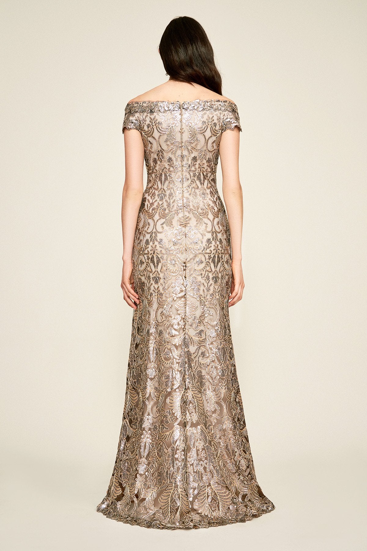 Harford Sequin Gown – Tadashi Shoji Official Online Boutique