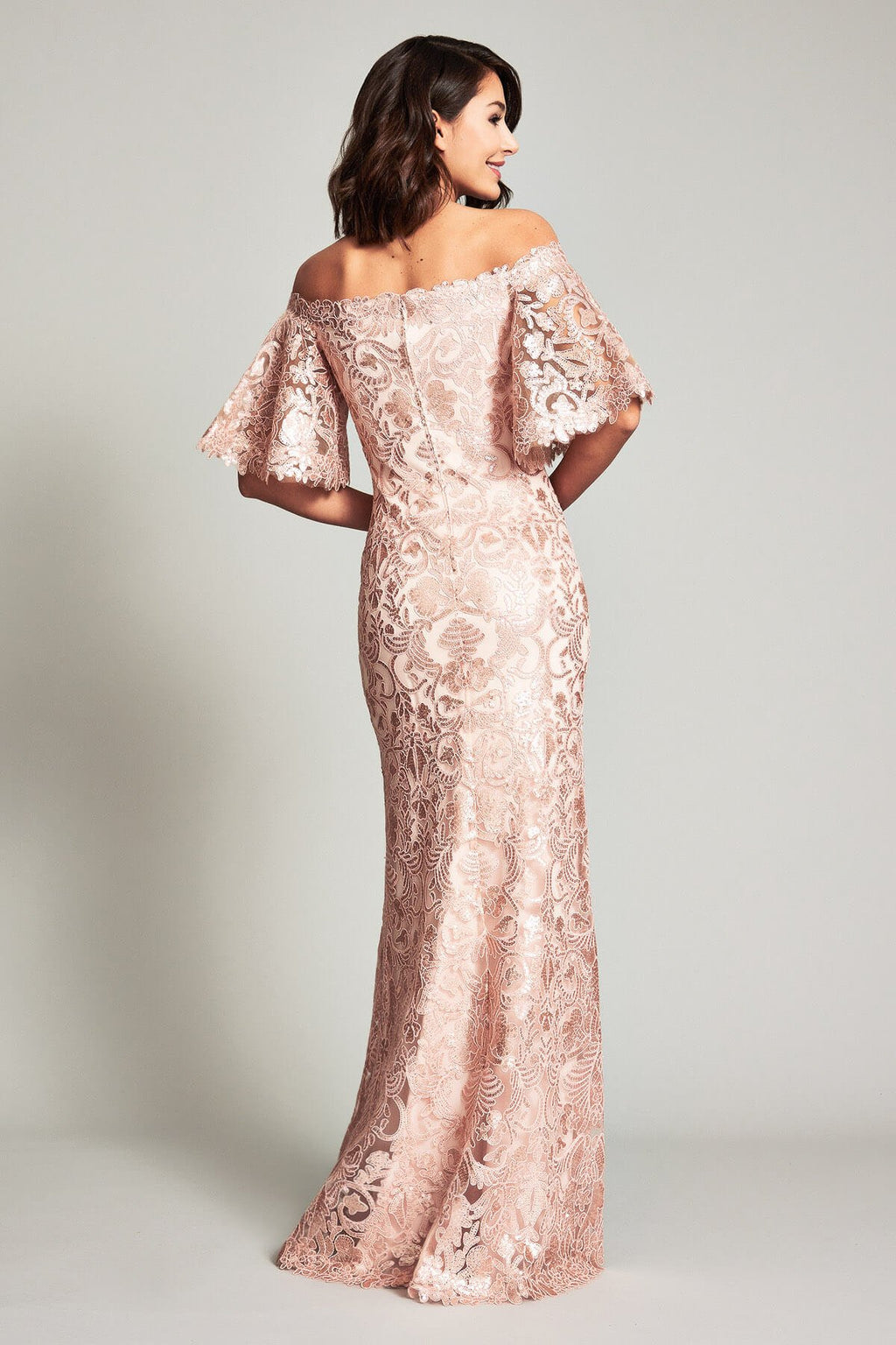Aribam Off-Shoulder Gown