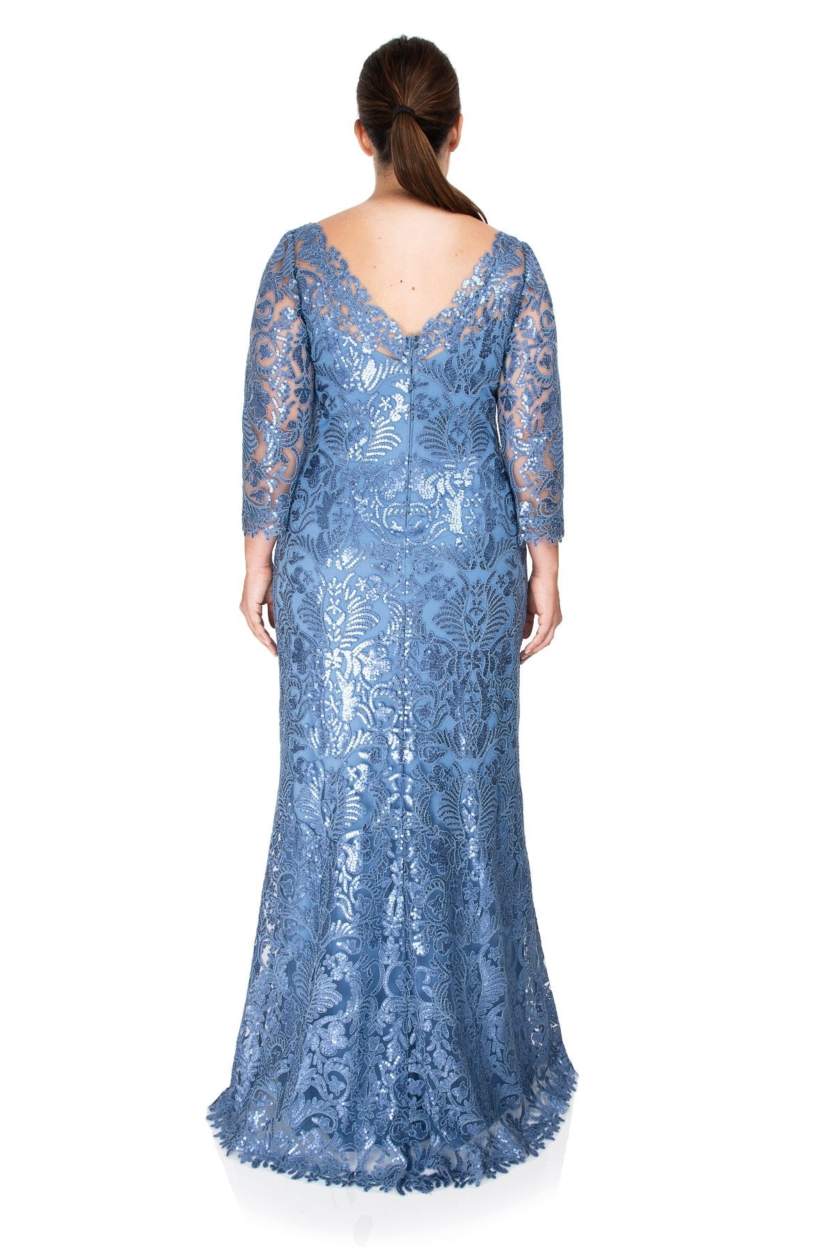 Tadashi Shoji Plus Size - Casablanca Gown