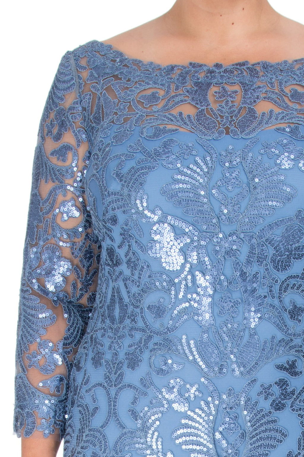 Tadashi Shoji Plus Size - Casablanca Gown