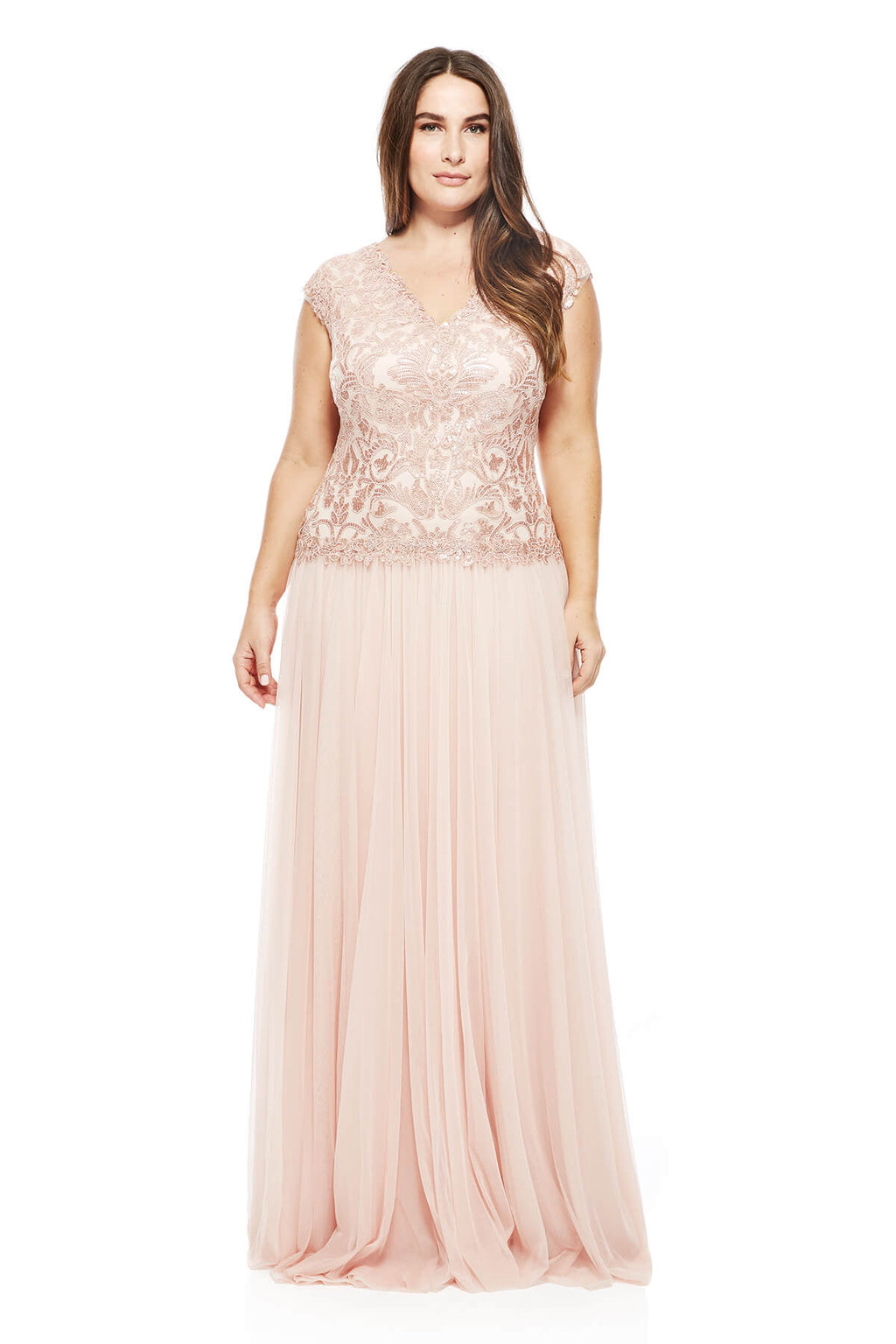 Tadashi Shoji Plus Size - Keshiki Gown