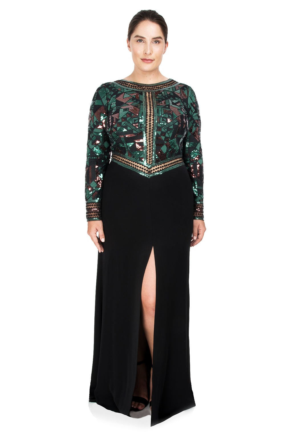 Tadashi Shoji Plus Size - Cleo Gown 