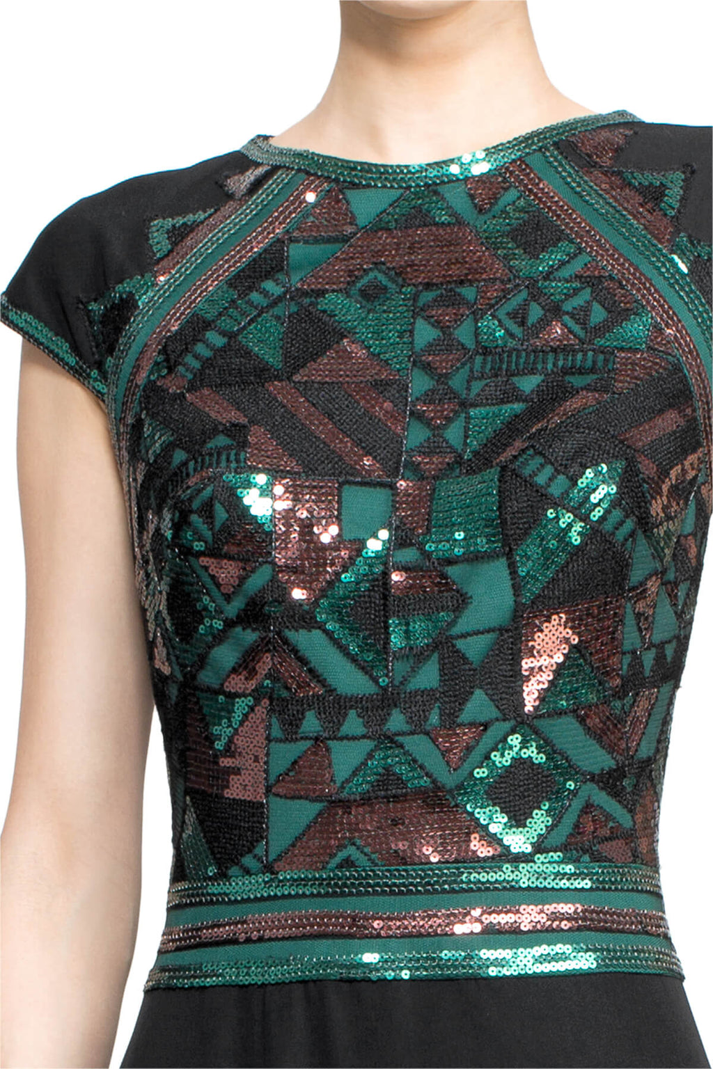 Tadashi Shoji Detail - Xena Gown