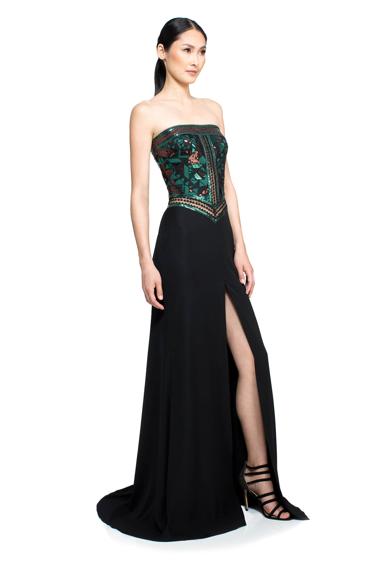 Tadashi Shoji Side - Rory Gown 
