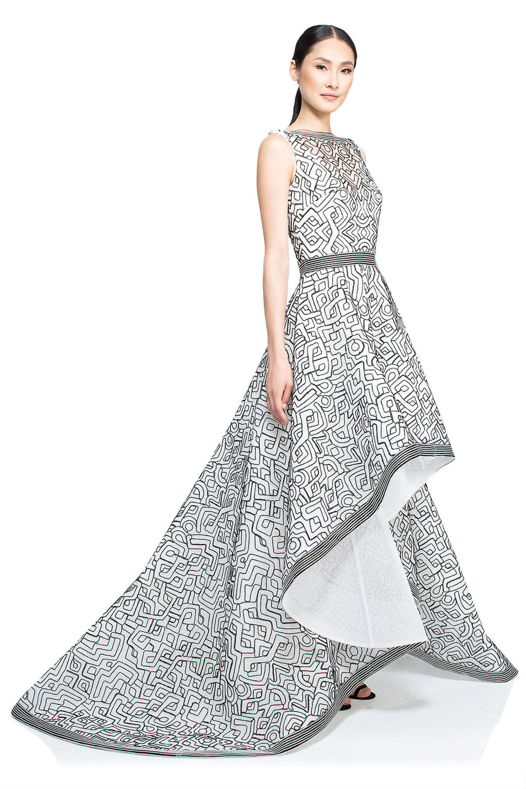 Tadashi Shoji Side - Seraphina High-Low Gown 