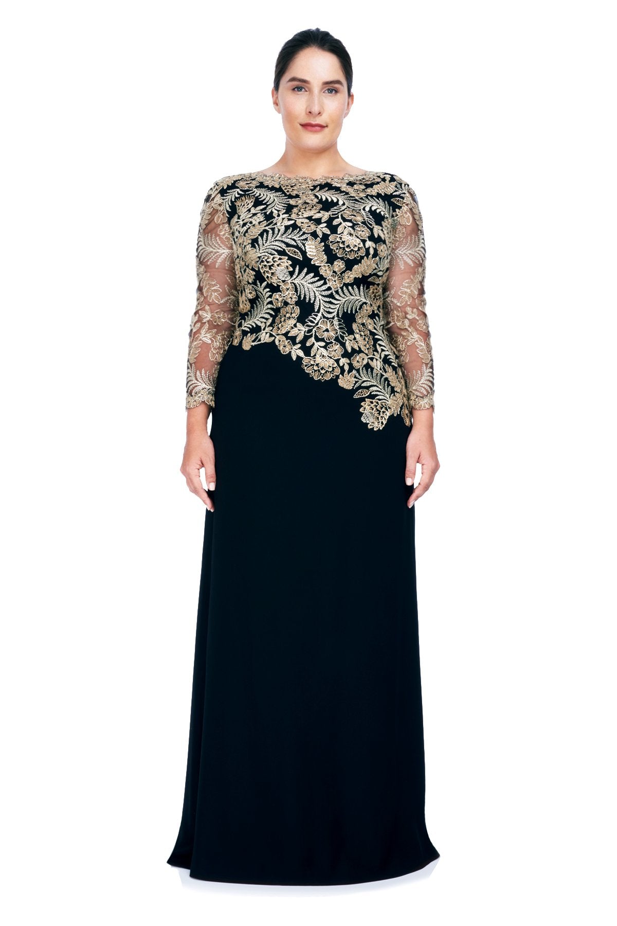 Tadashi Shoji Plus Size - Daru Gown