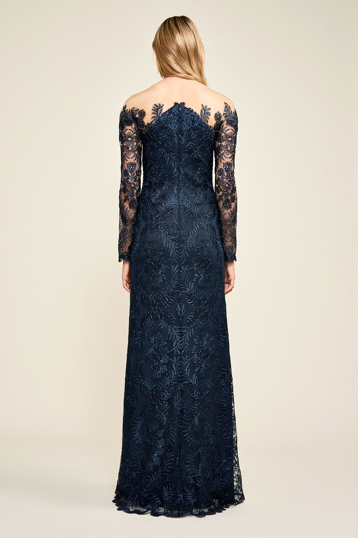 Jocelynn Embroidered Gown