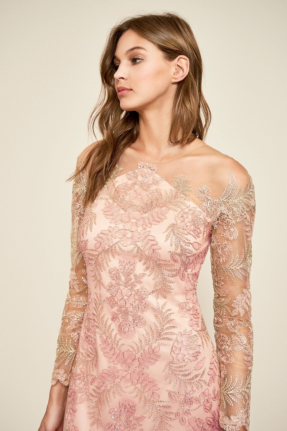 Tadashi Shoji - Jocelynn Embroidered Gown