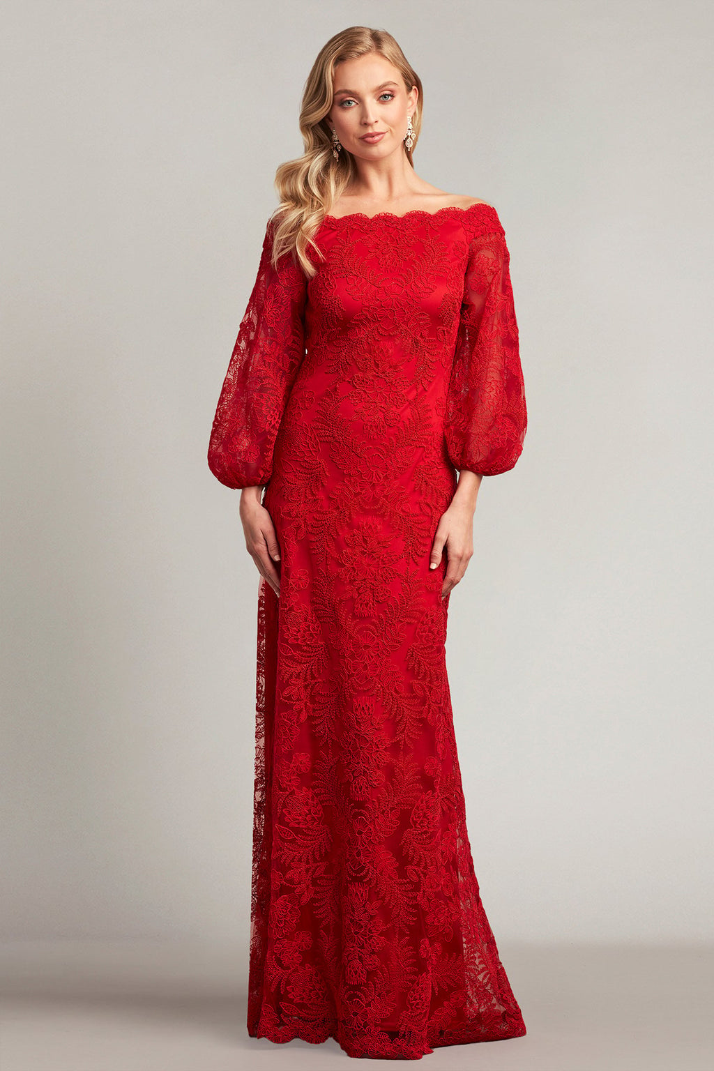 Cyphers Embroidered Bishop Sleeve Gown