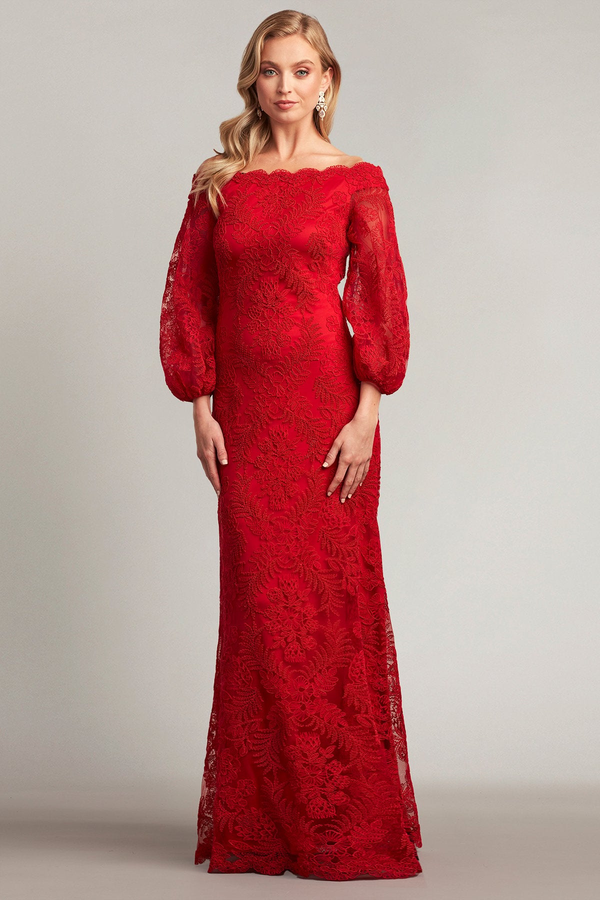 Cyphers Embroidered Bishop Sleeve Gown