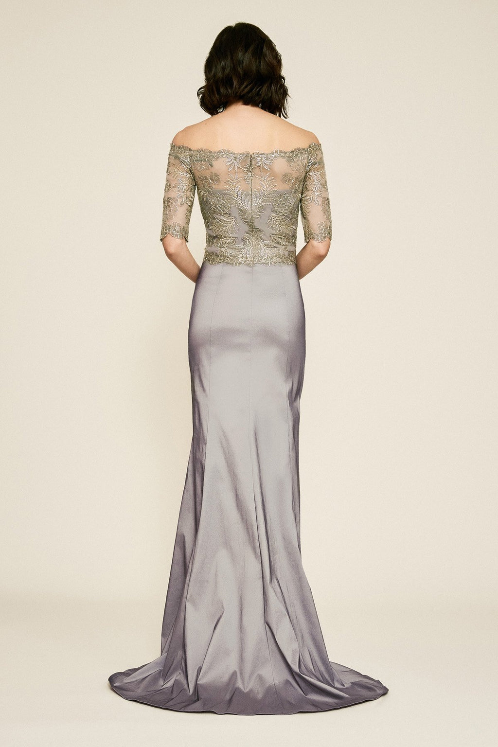 Tadashi Shoji - Winston Off-the-Shoulder Taffeta Gown