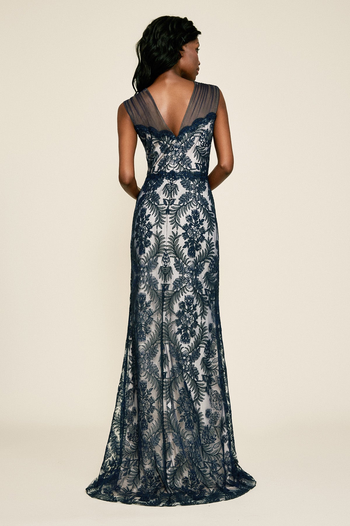 Tadashi Shoji - Gibson Corded Lace Gown - PETITE
