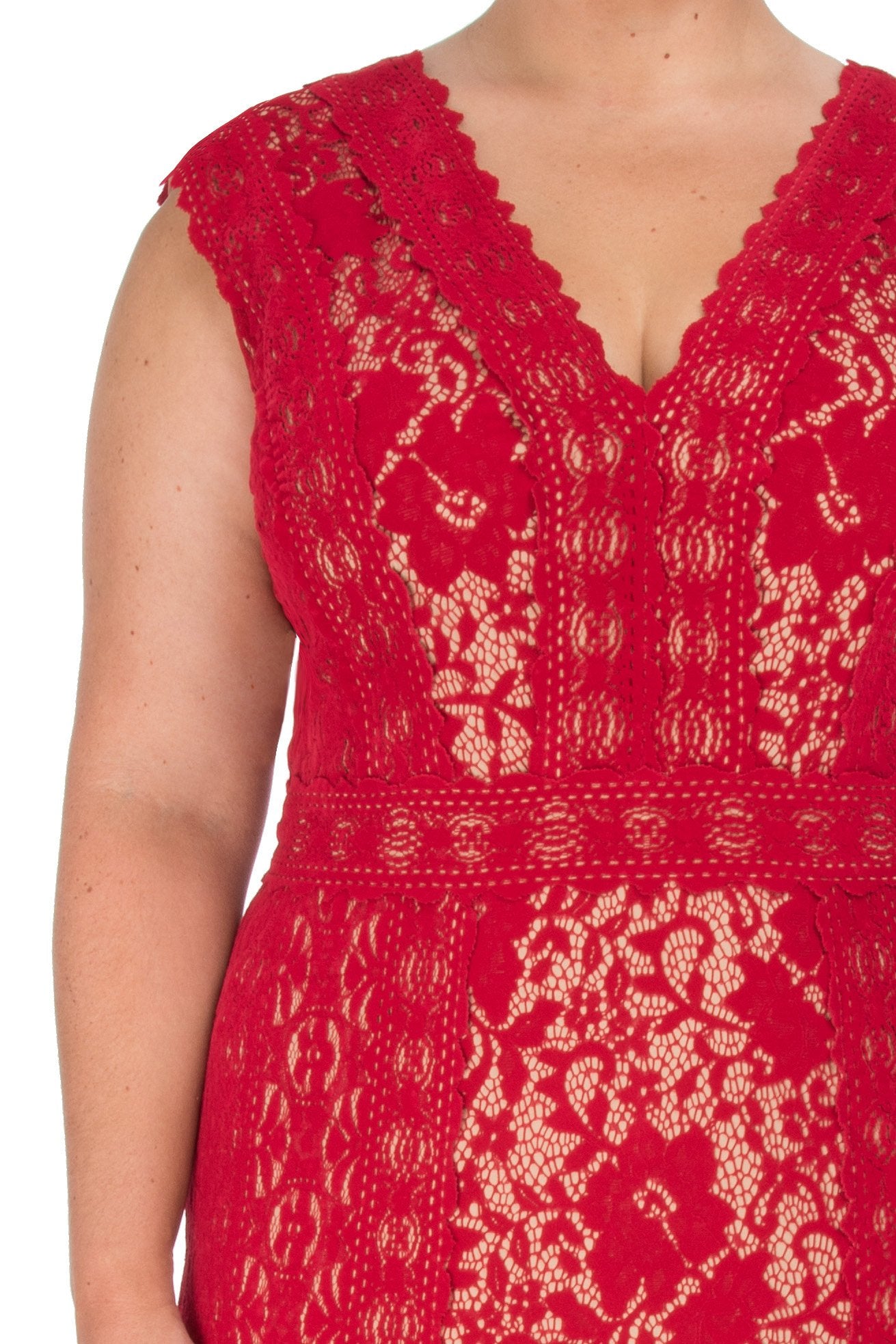 Tadashi Shoji Plus Size - Malene Gown
