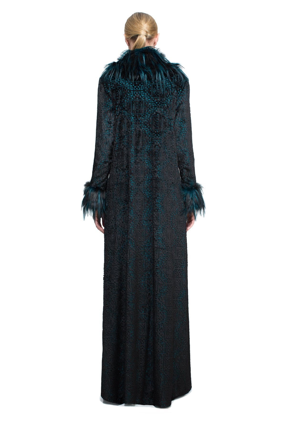 Tadashi Shoji - Lola Floor-Length Coat 