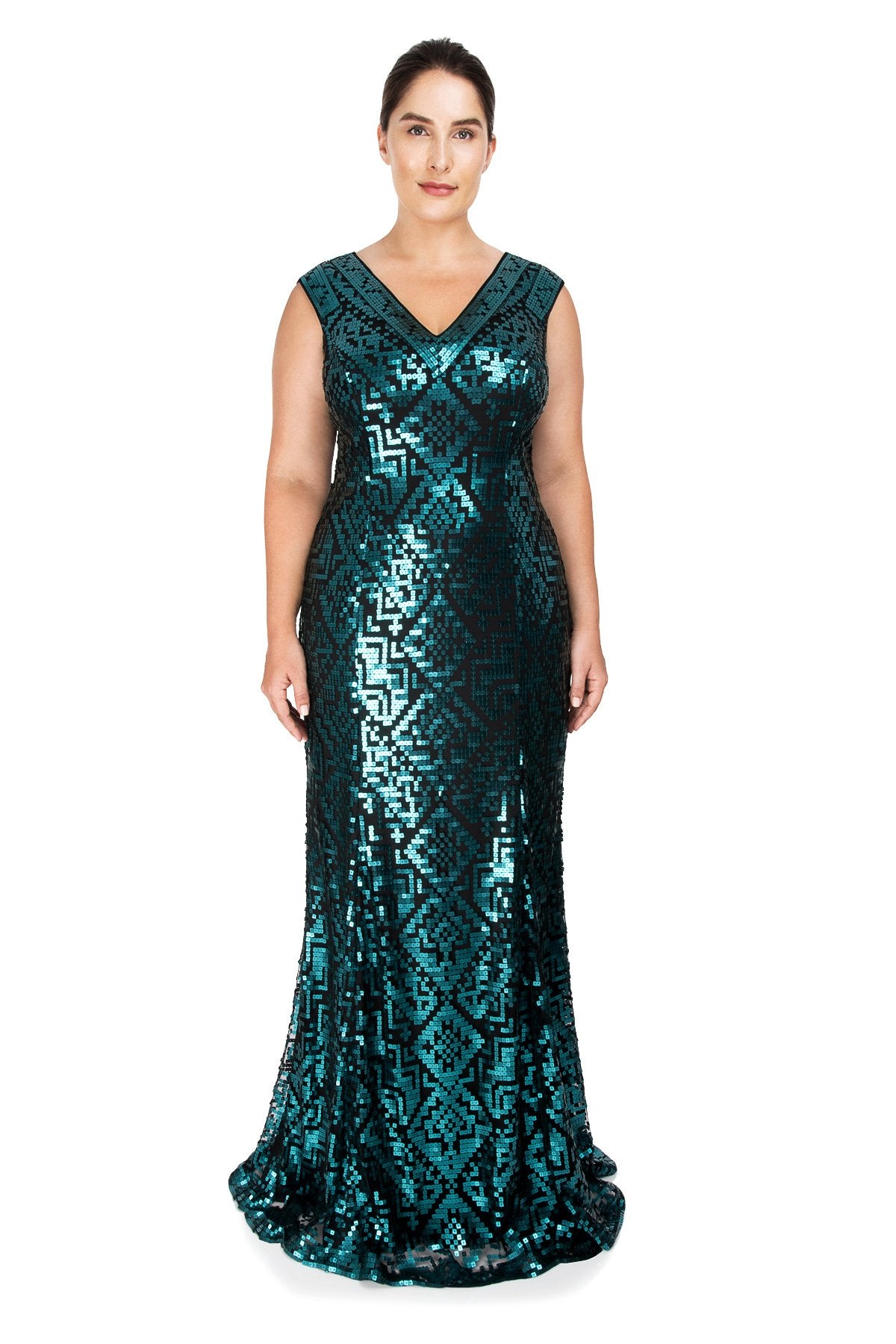 Tadashi Shoji Plus Size - Milani Gown