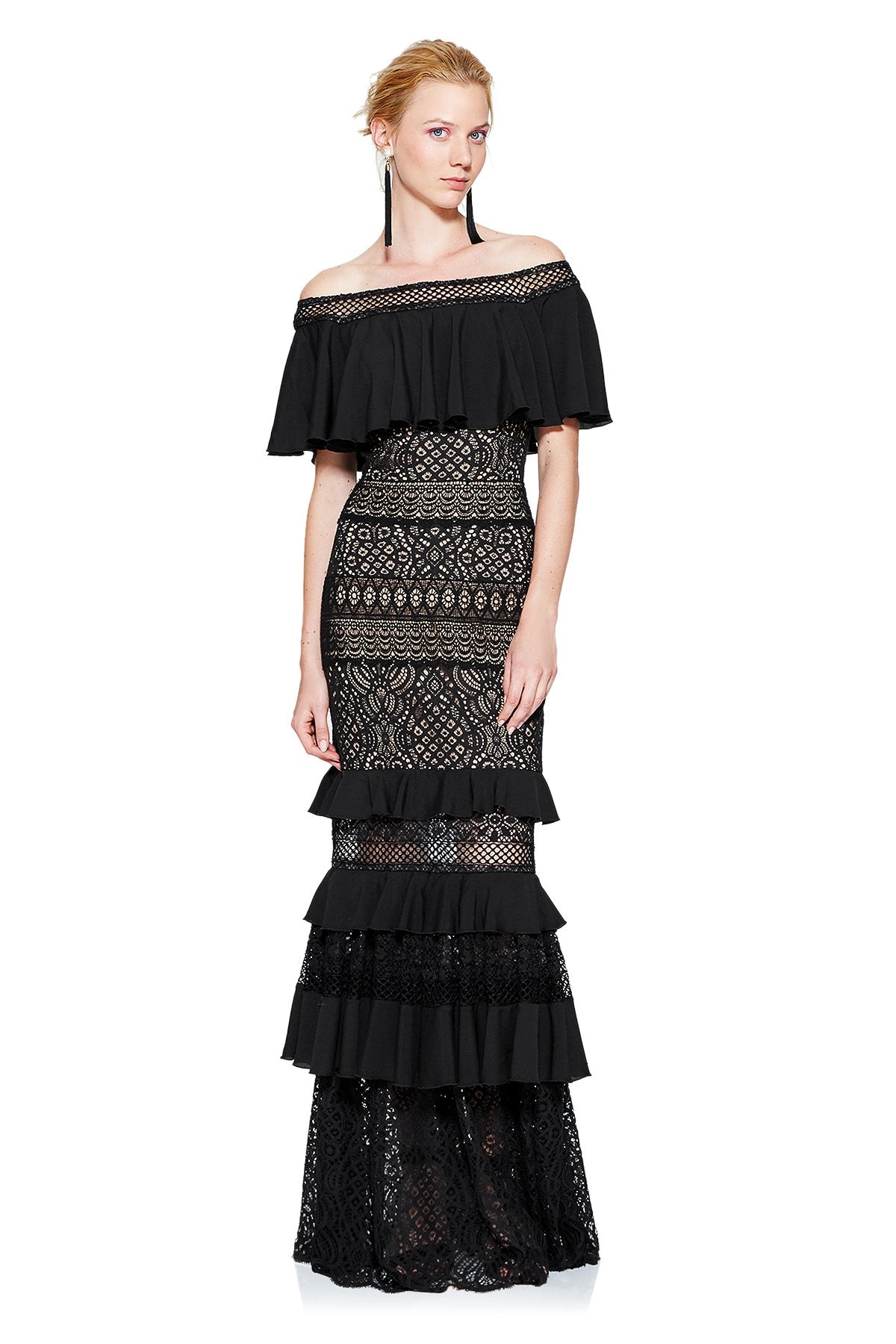 Tadashi Shoji - Alexia Off-The-Shoulder Gown 